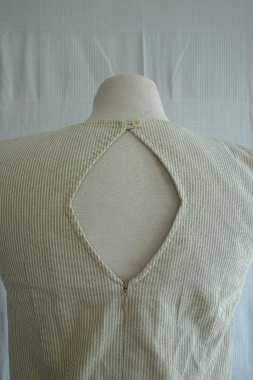 EK4073 Damen Kleid von Marc Aurel, beige gestreift, Gr.383