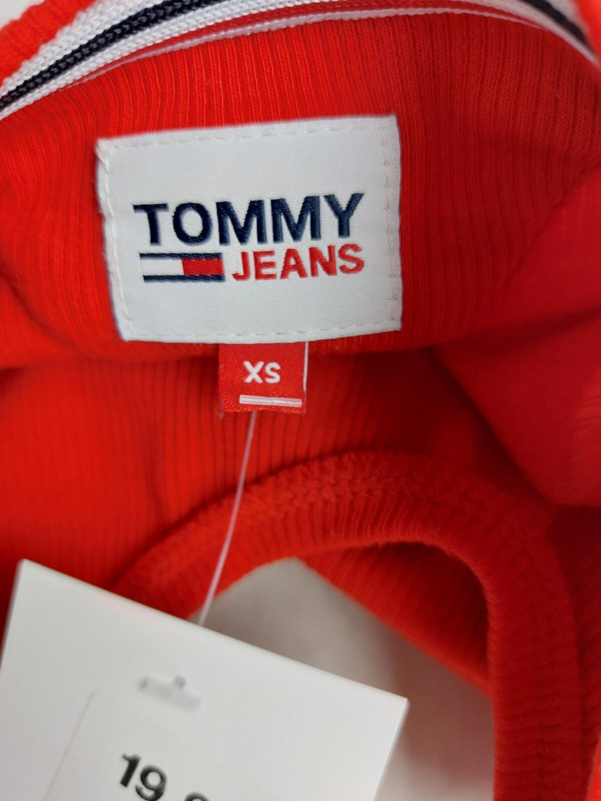 EK4437 Damen Shirt von Tommy Jeans, rot, Gr. XS4