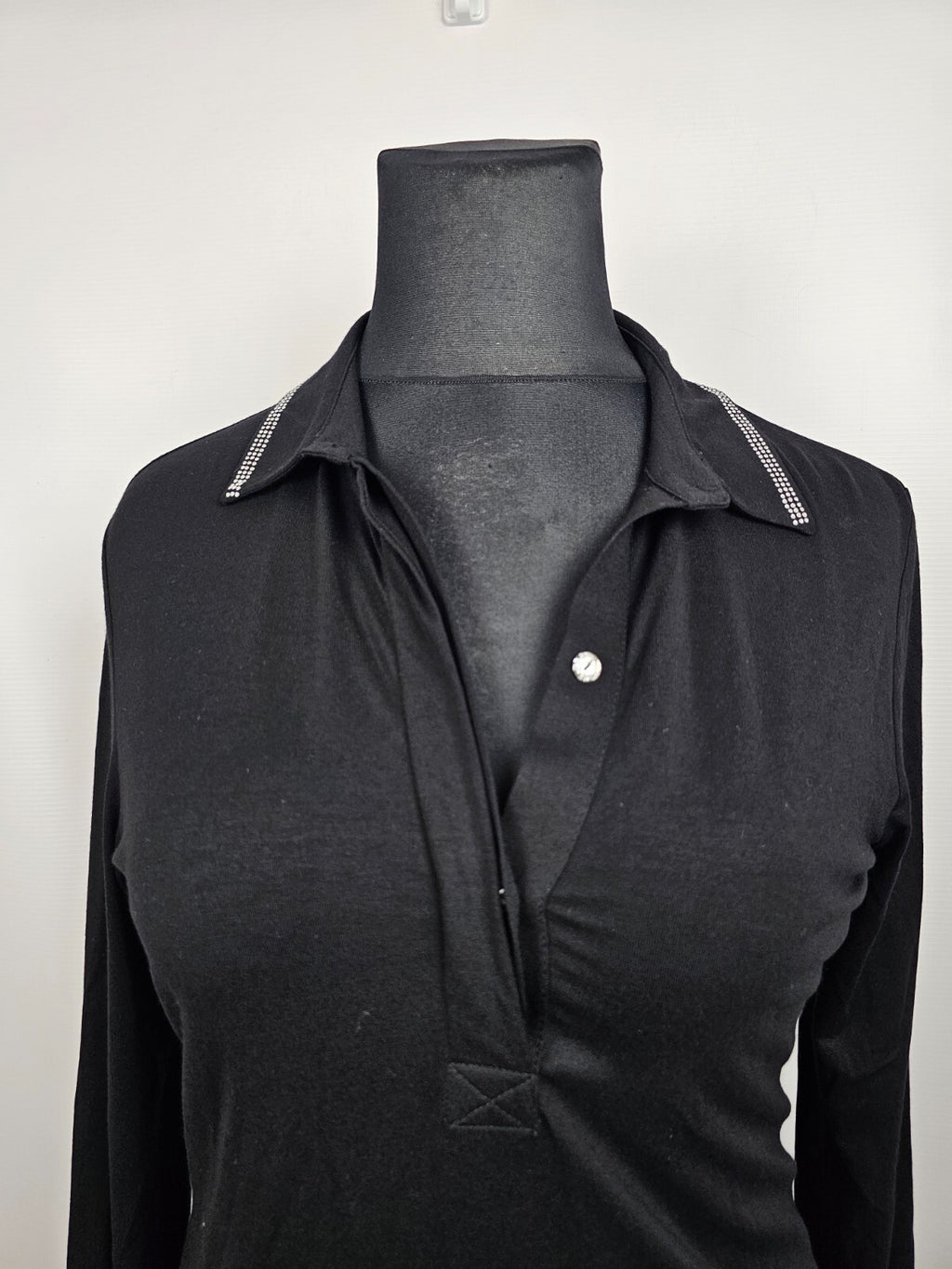 EK5573 Damen Langarmshirt von Alba Moda, schwarz, Gr.401