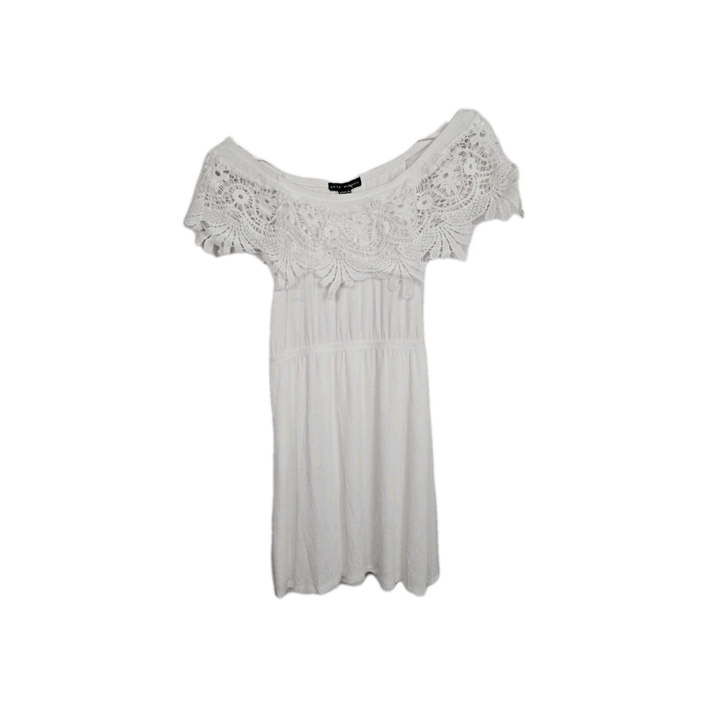 EK10130 Damen Kleid Gate Woman, weiß, Gr.XS 0