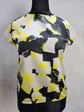 EK6164 Damen T-Shirt von Opus, schwarz-gelb-weiß, Gr.380