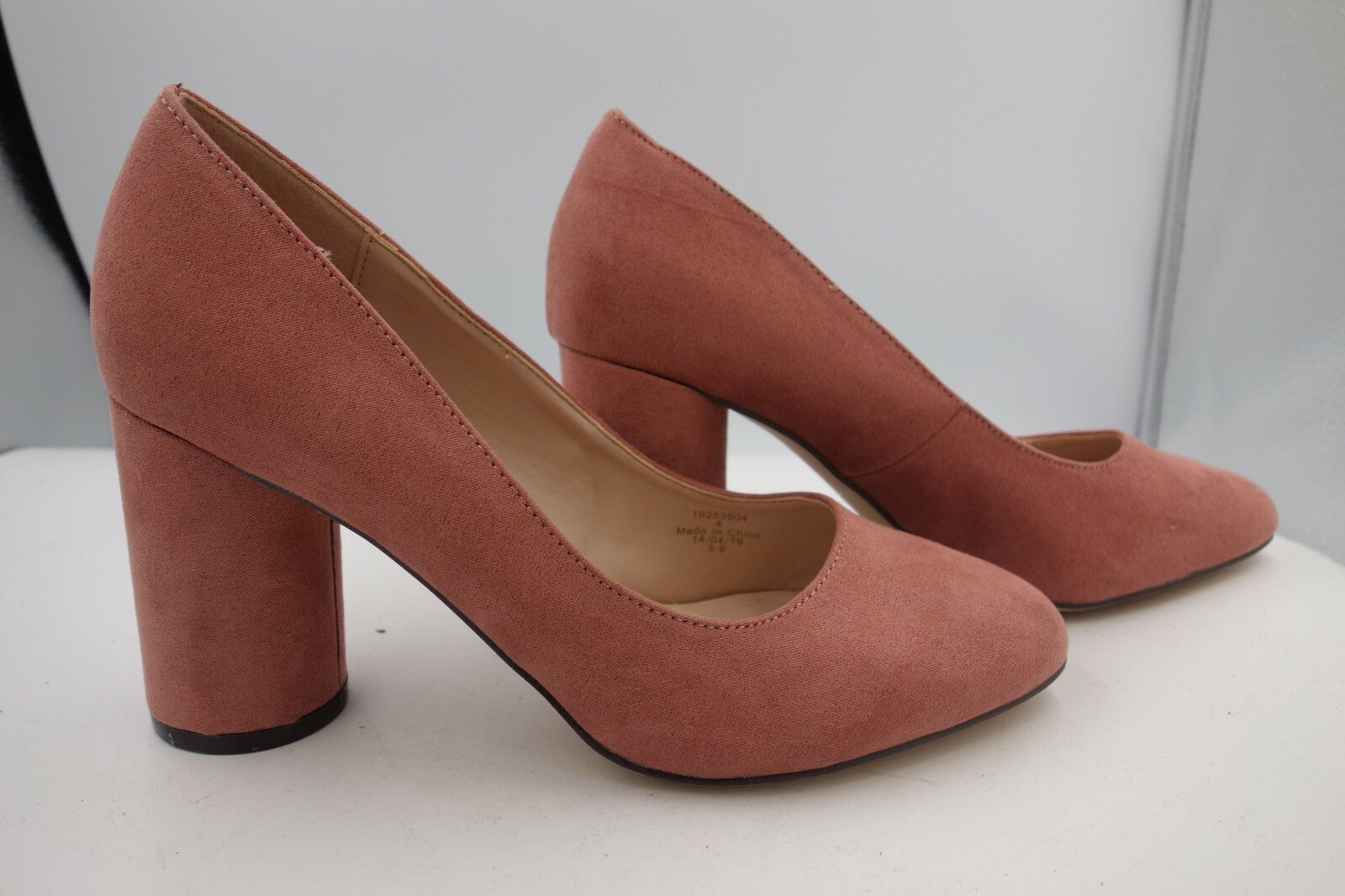 ES0637 Damen Pumps von Dorothy Perkins, altrosa, Gr. UK41