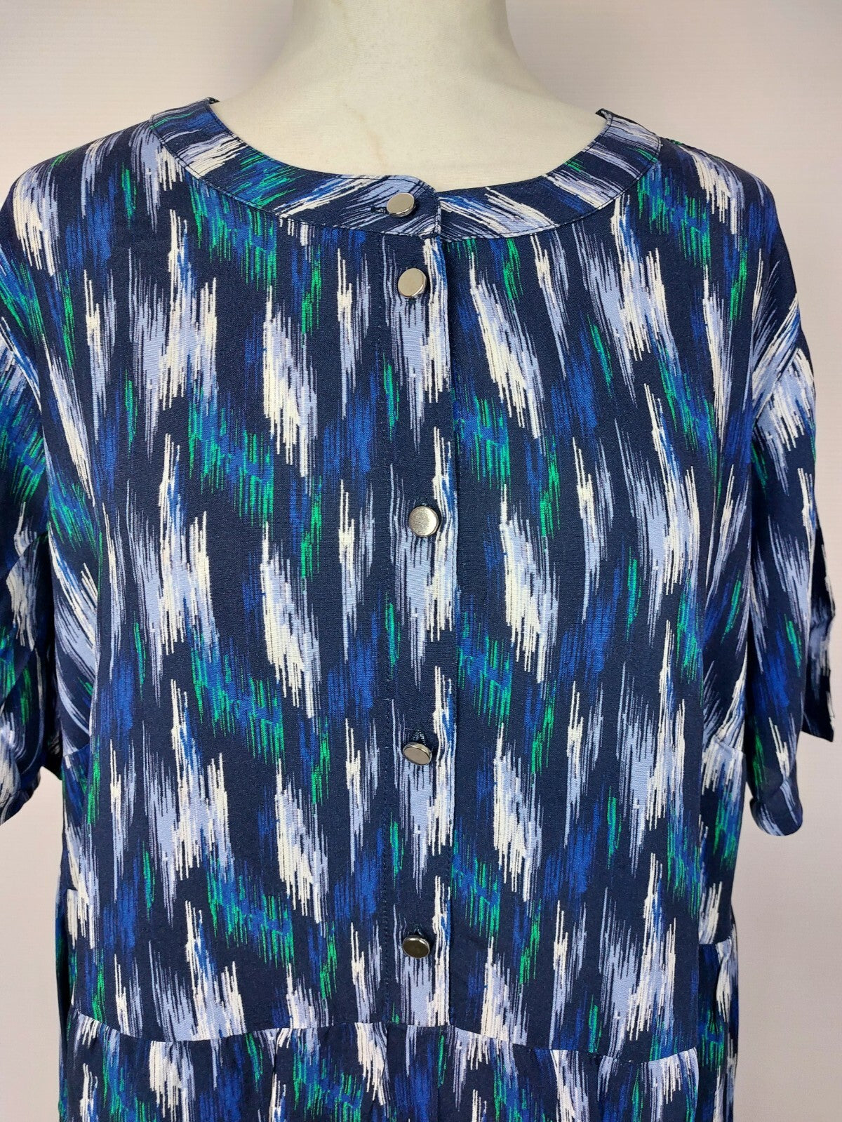 EK4271 Damen Sommerkleid von Sheego, marineblau, Gr. 441