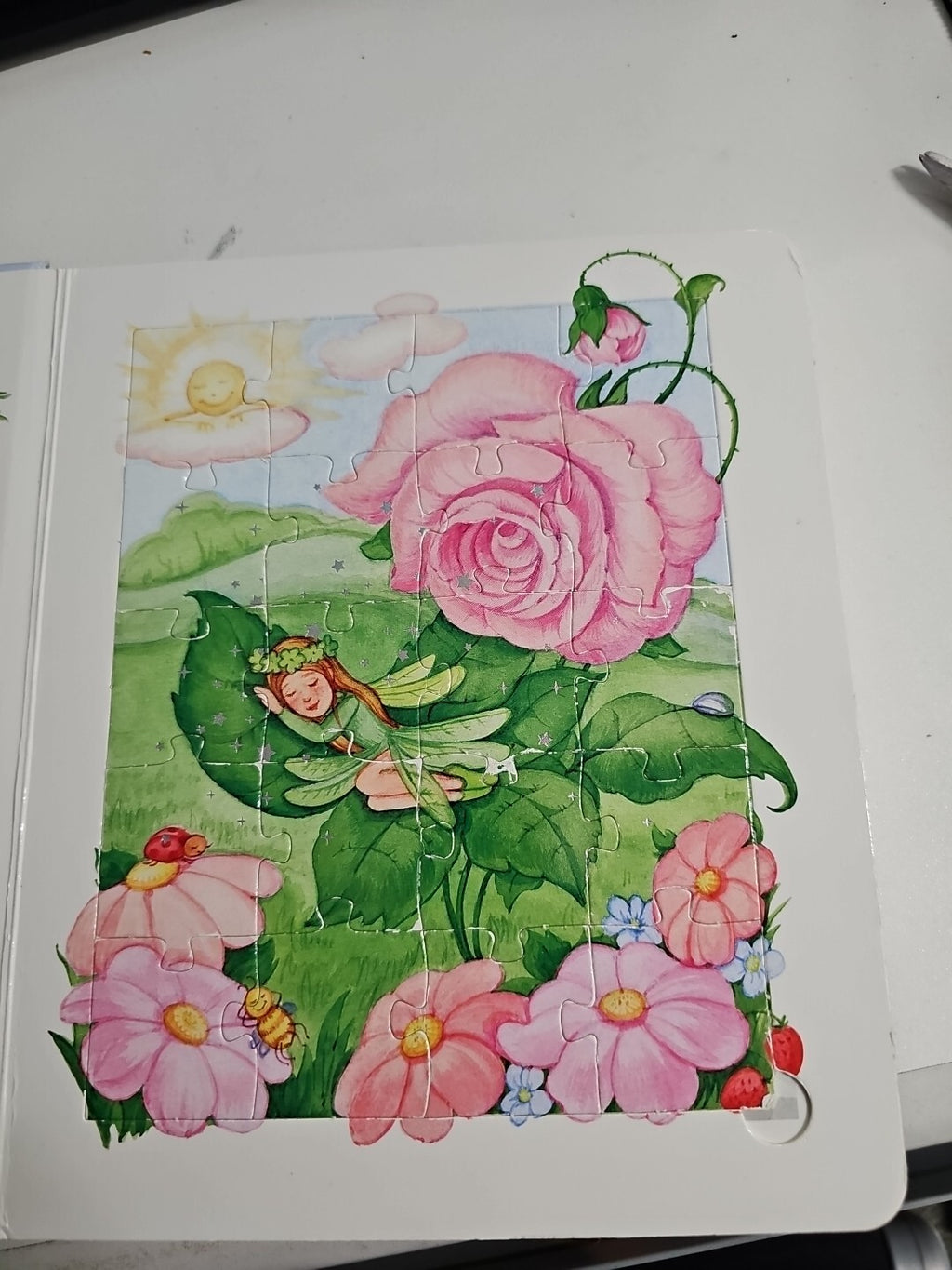 EB979 Die kleine Fee Ein zauberhaftes Puzzlebuch von Annette Weber Kinderbuch2