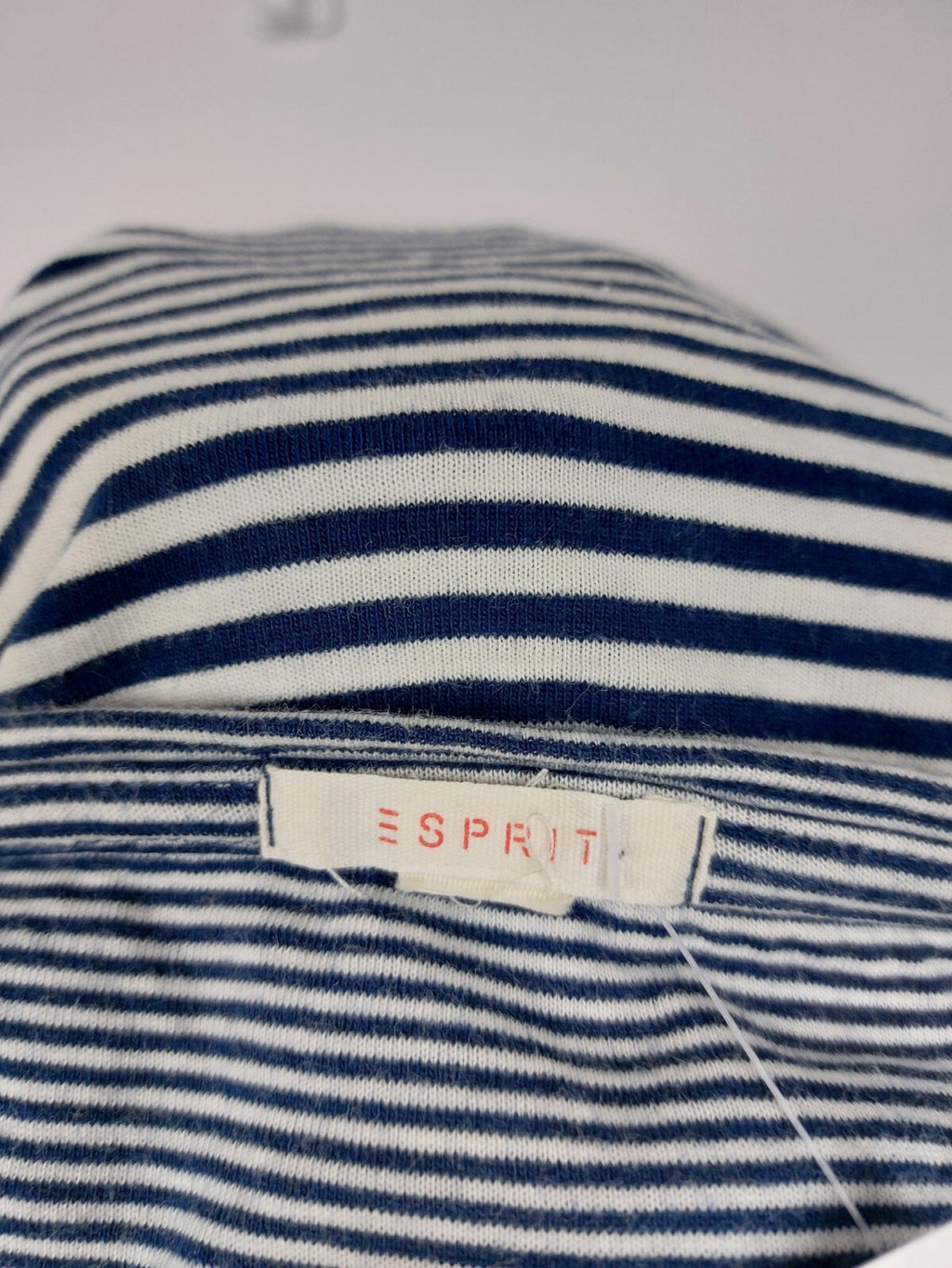 EK1321 Damen Pullover von Esprit, blau/weiß gestreift, Gr. M5