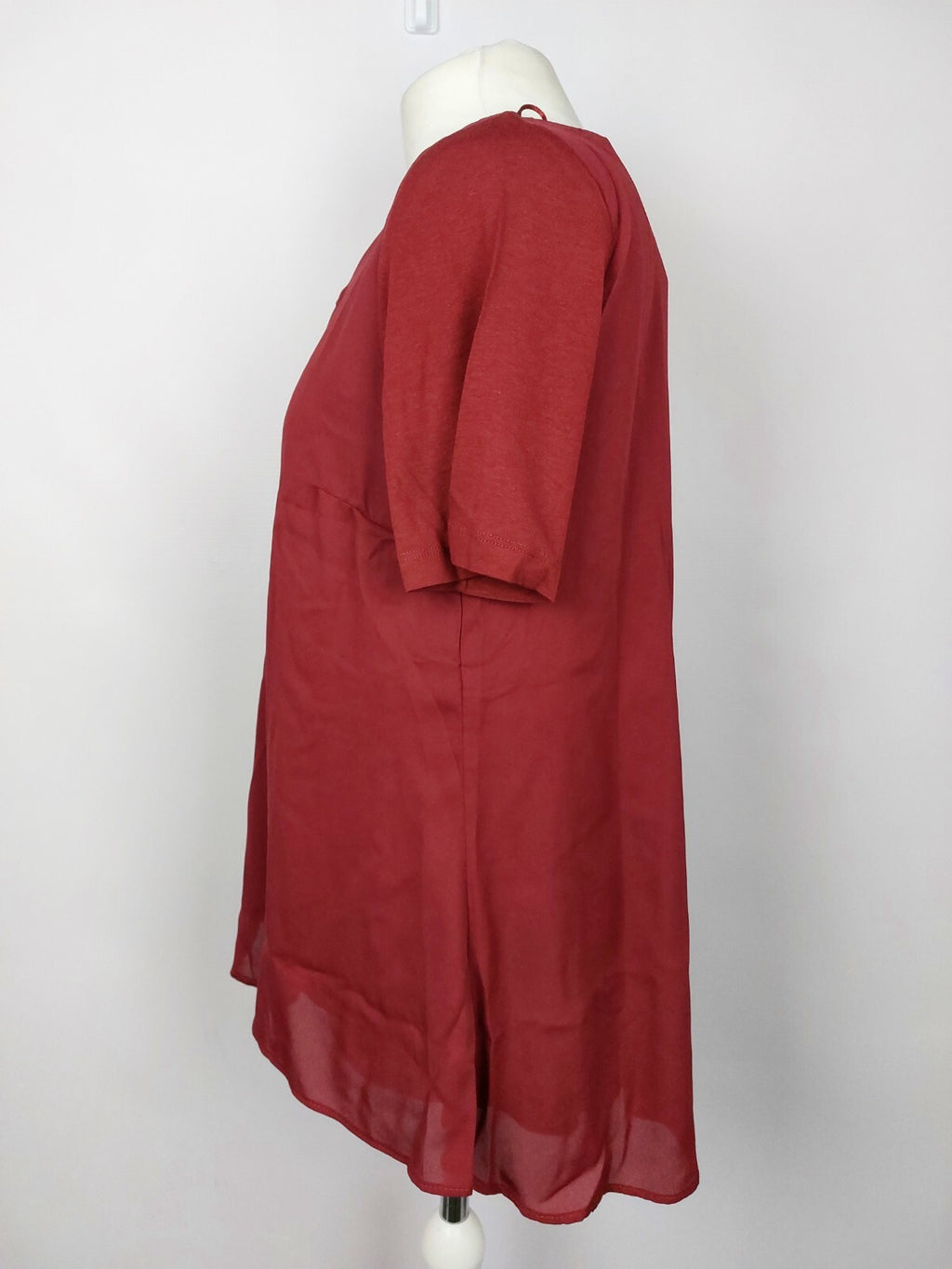 EK4217 Damen Blusenshirt von Sheego, Rubinrot, Gr. 404