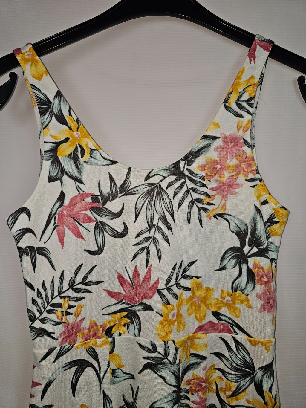 EK6398 Damen Kleid, weiß/ Mehrfarbig, Gr.:403