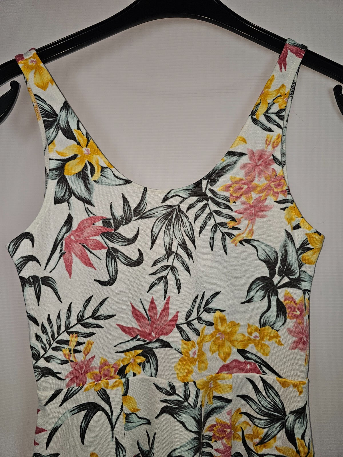 EK6398 Damen Kleid, weiß/ Mehrfarbig, Gr.:403