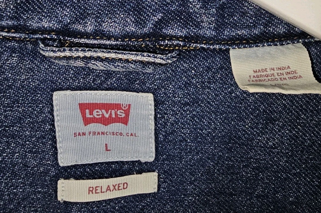 EK11223 Herren Hemd von Levis, blau, Gr.L2