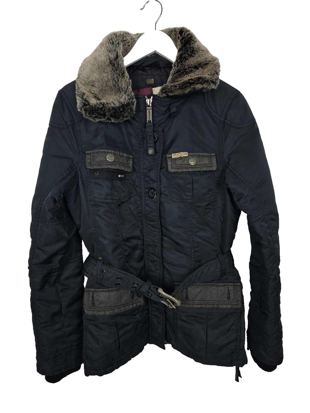 EK7241 Damen Winterjacke von Khujo, blau, Gr.L0