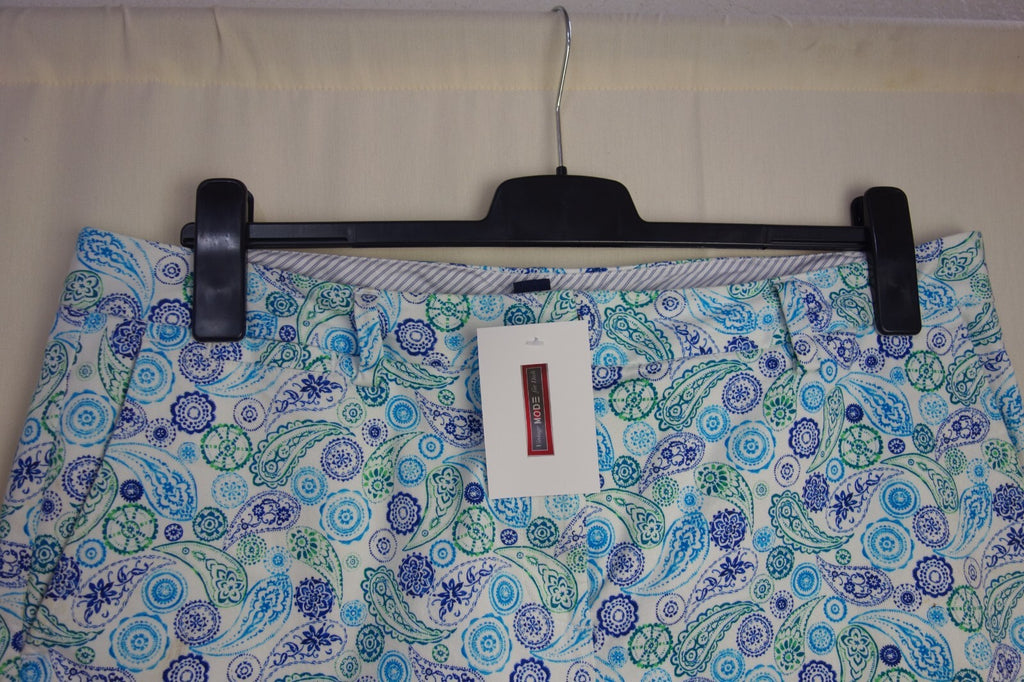 EK3873 Herren Shorts von Lands`end, blau-weiß, Gr.461