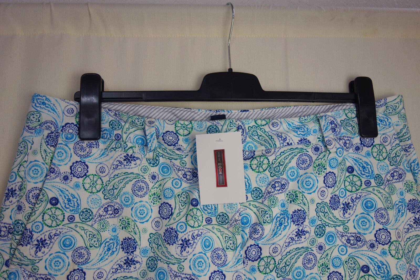 EK3873 Herren Shorts von Lands`end, blau-weiß, Gr.461