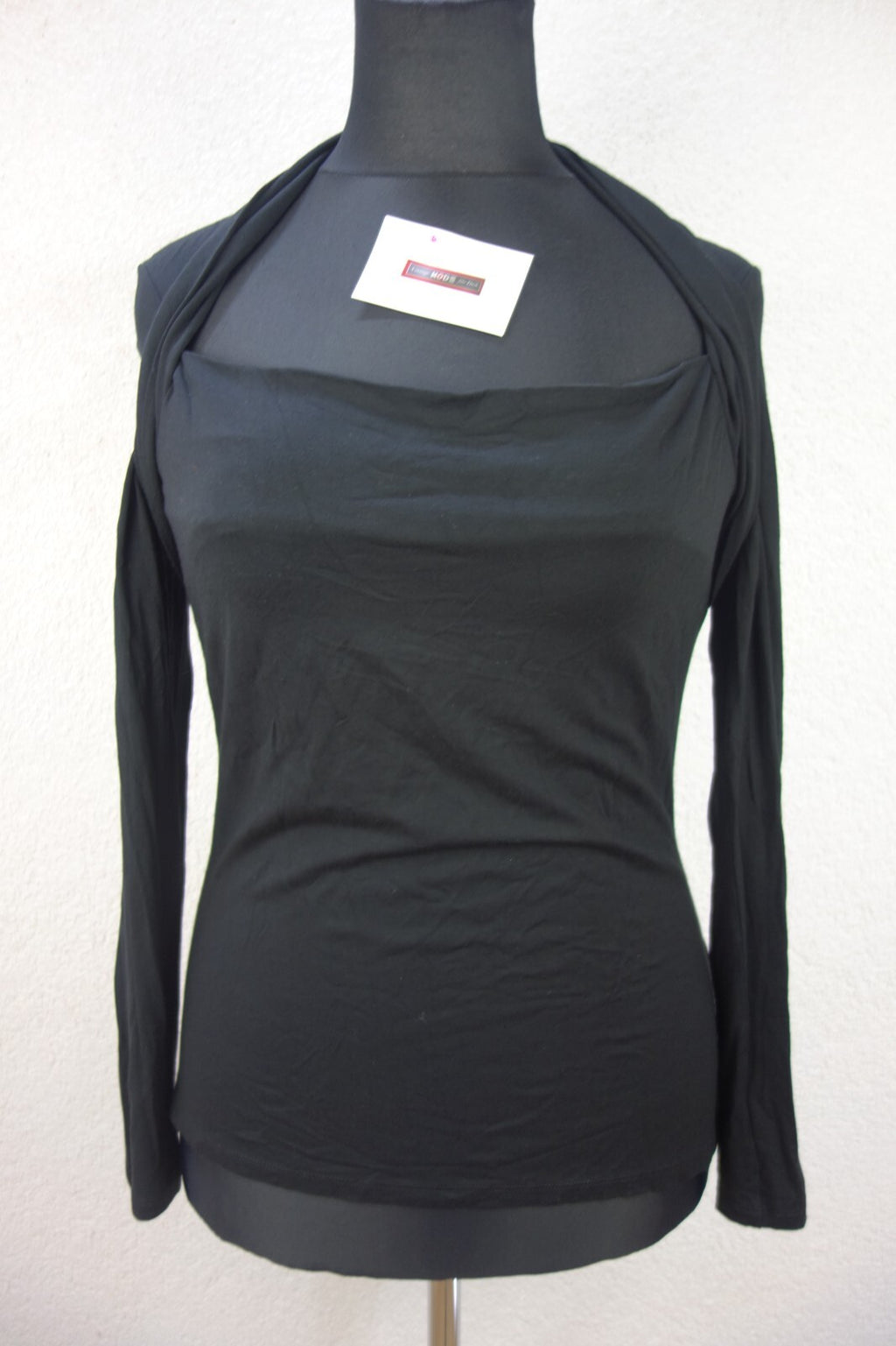 EK3885 Damen Shirt von Caspar David, schwarz, Gr. XL0