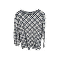 EK4396 Herren Pullover Cecil Gr.L Grau Karriert0