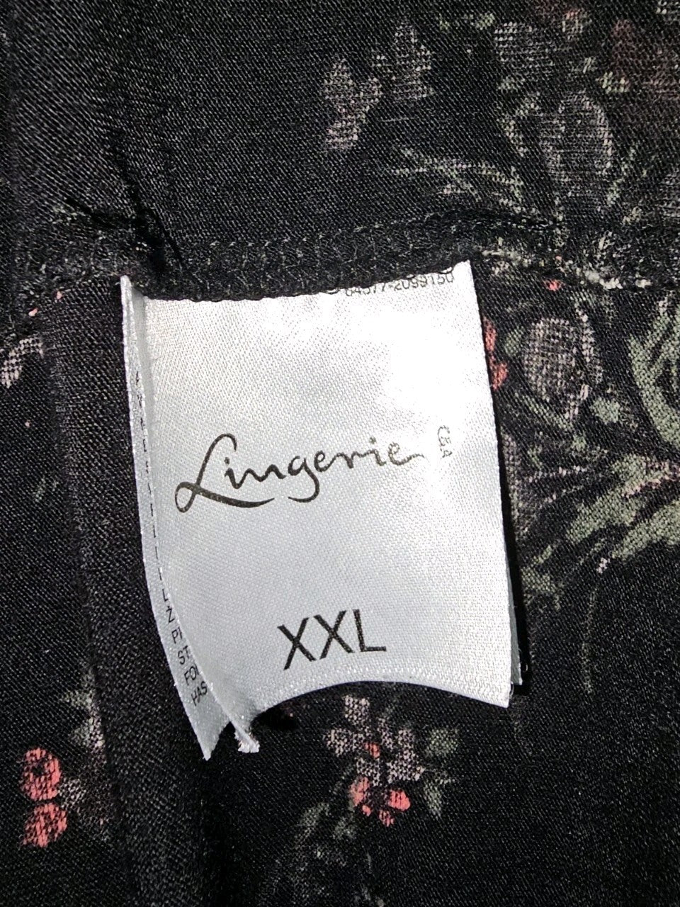 EK10052 Damen Schlafkleid von C&A, schwarz, Gr.XXL3