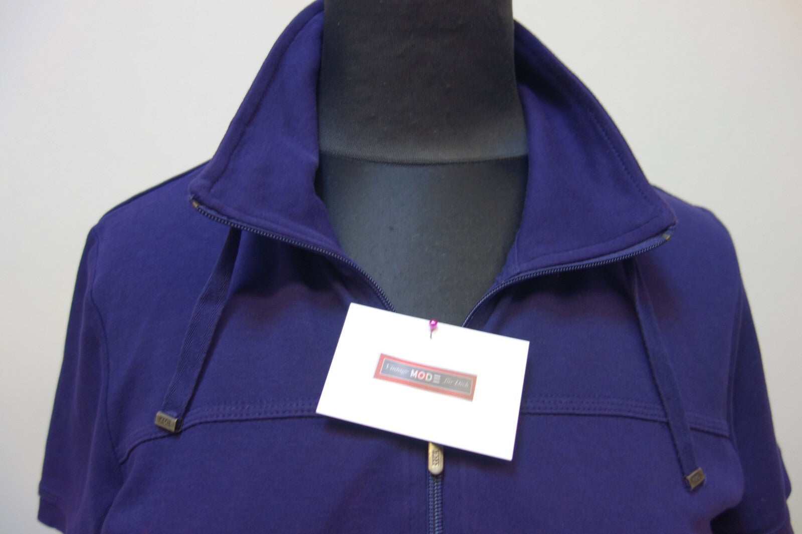 EK2038 Damen Kurzarm cardigan con Cecil, lila, Gr. XL1