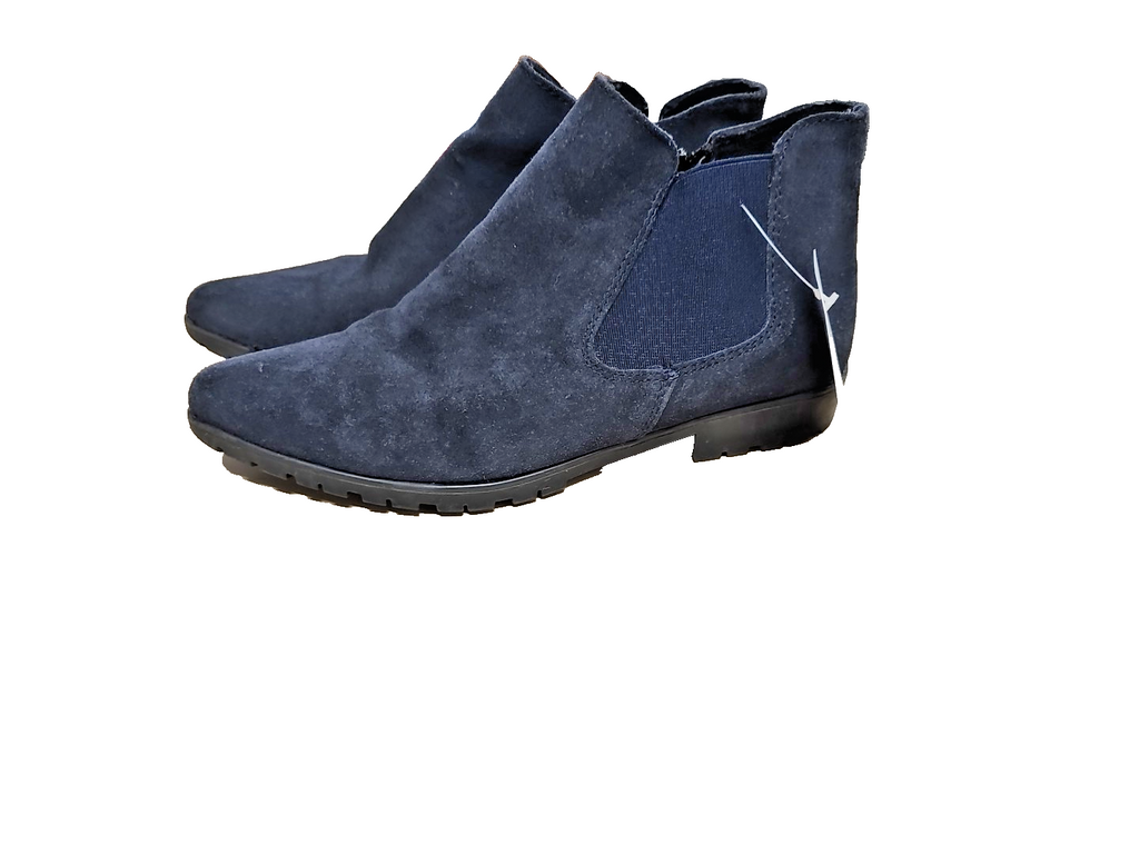 ES 74 Wildleder Halbschuhe Blau Gr37 Tamaris Echt Leder2