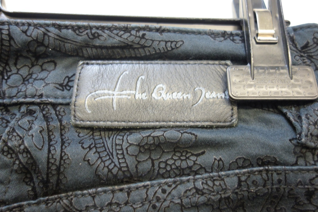EK0376 Damen Jeans von Queen-Jeans, schwarz, 364