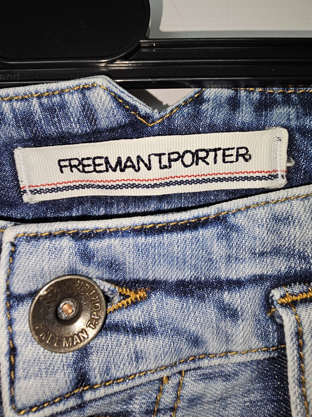EK8675 Damen Jeans von Freemant.porter, Blau, Gr. 282