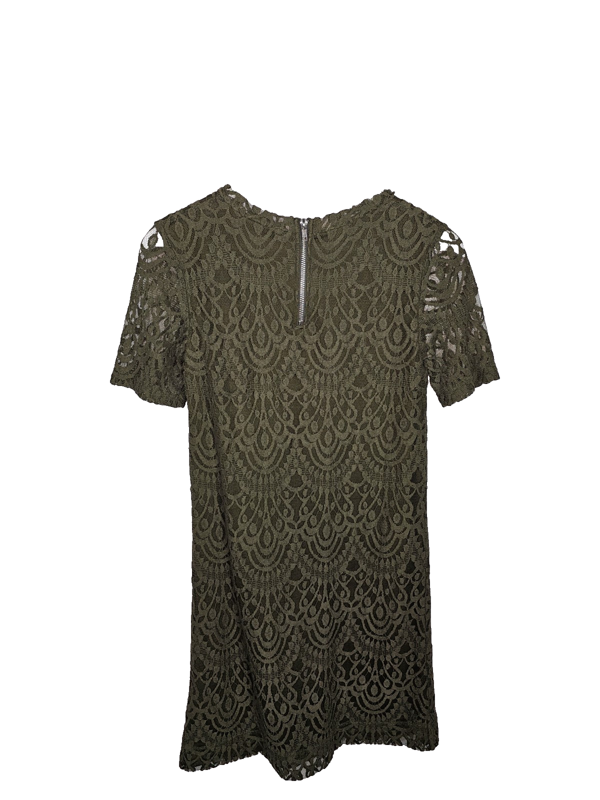 EK7083 Damen Kleid von H&M, Olivengrün,Gr.383