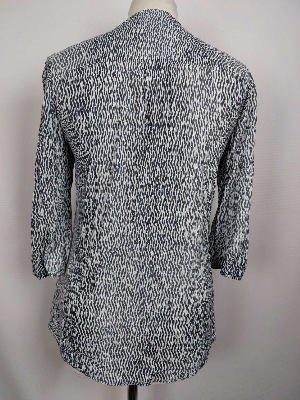EK4999 Damen Bluse von BiBA, grau-weiß, Gr.344