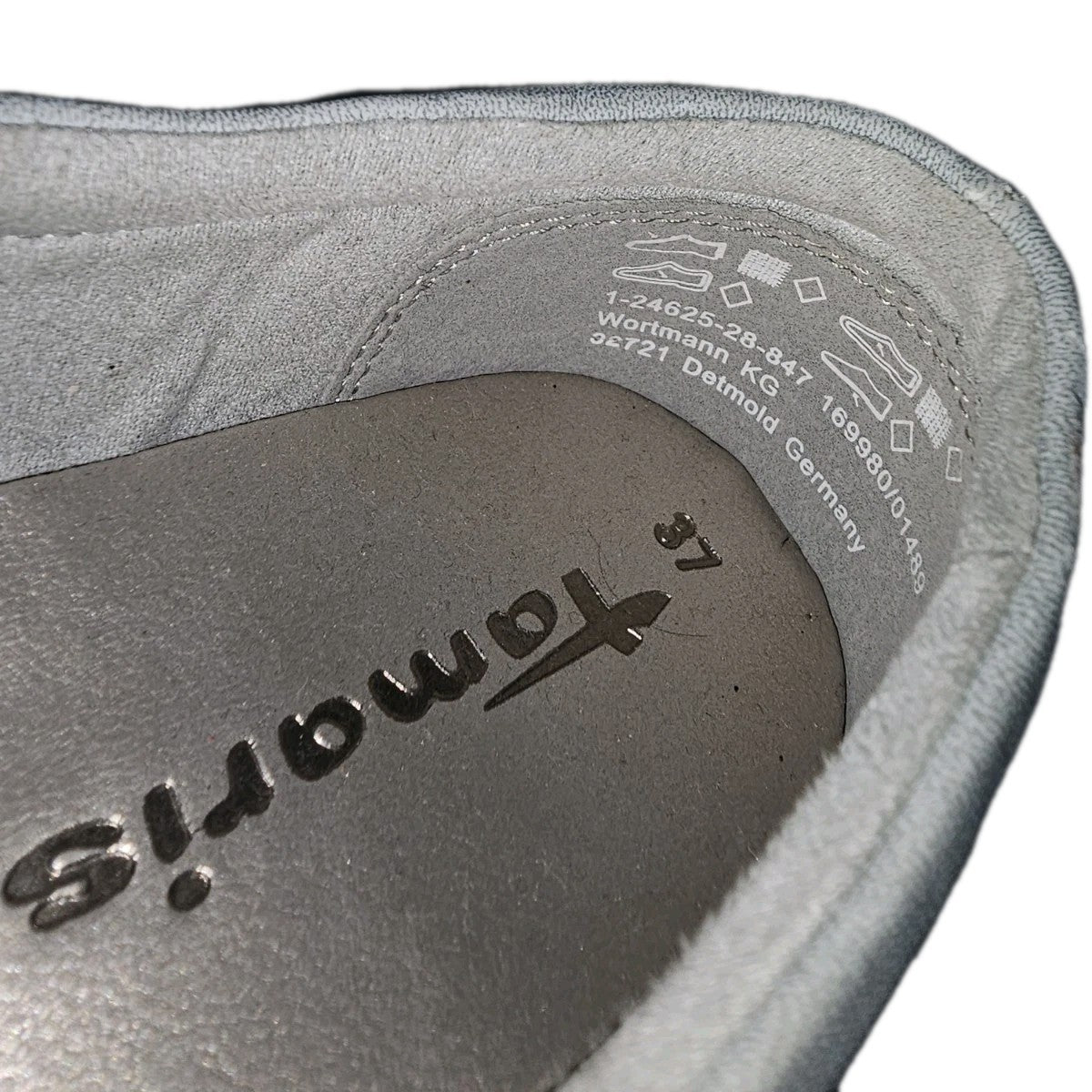 ES807 Damen Halbschuhe von Tamaris, hellblau, Gr.374