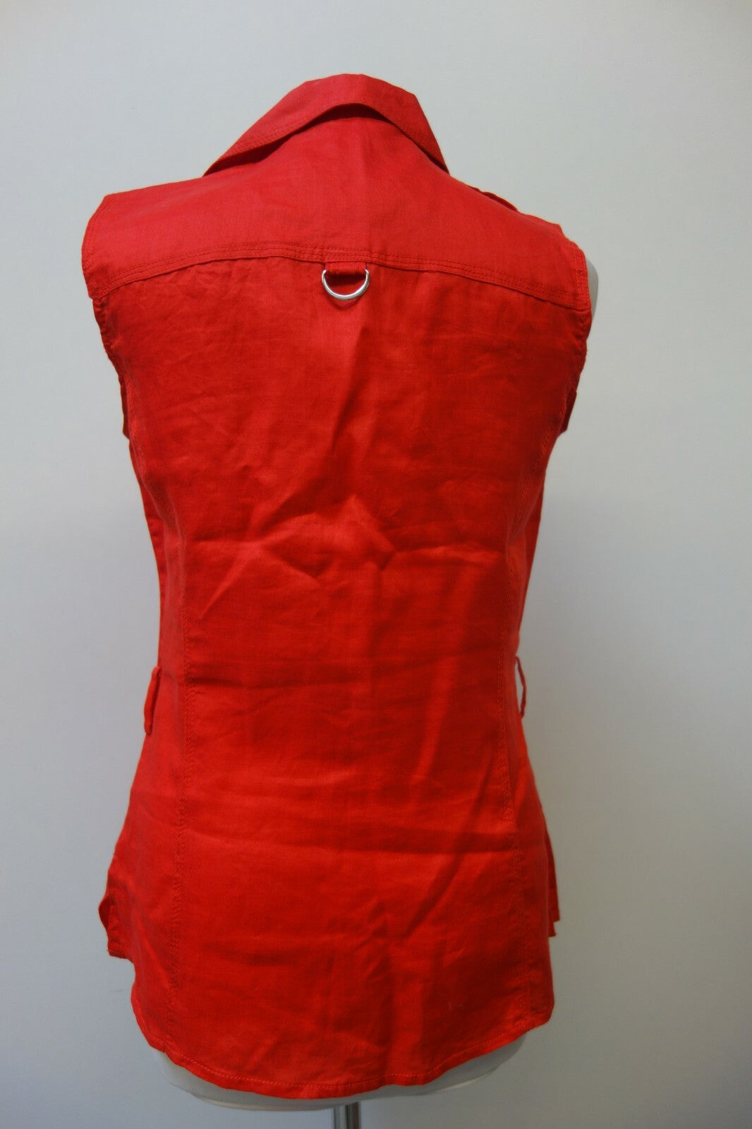 EK0577 Damen Weste von Zara Basic, rot, M3