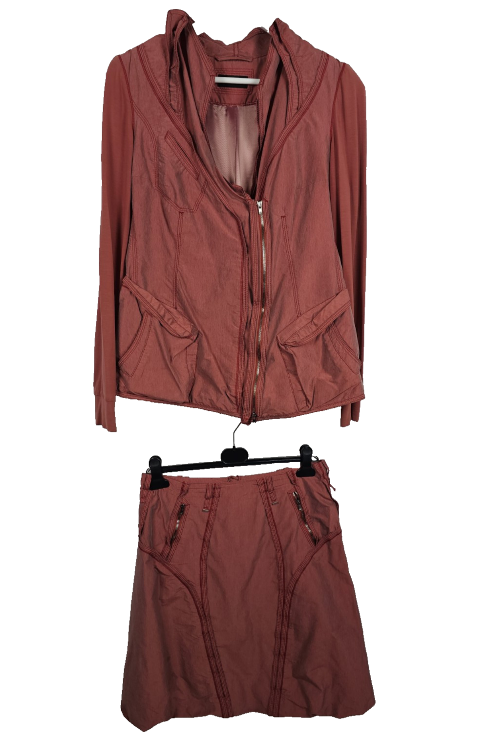 EK7507 Damen Zweiteiler von Beate Heymann, rot, Gr.380