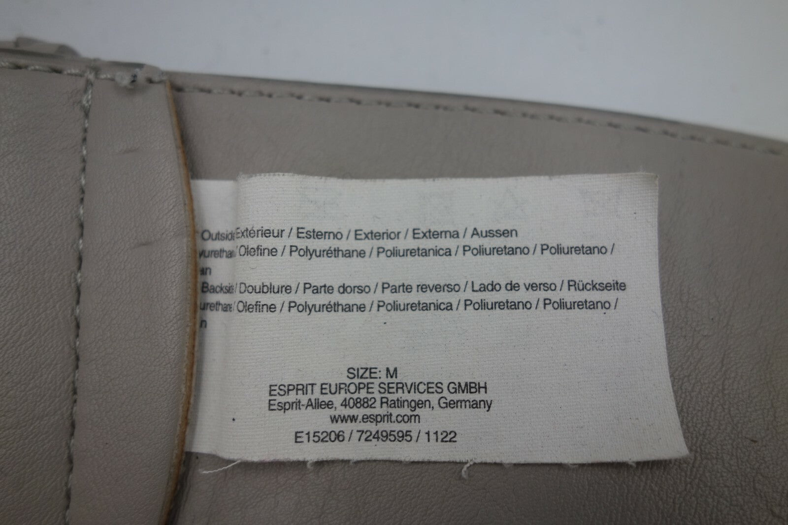 EK0145 Damen Gürtel von Esprit, grau, M3