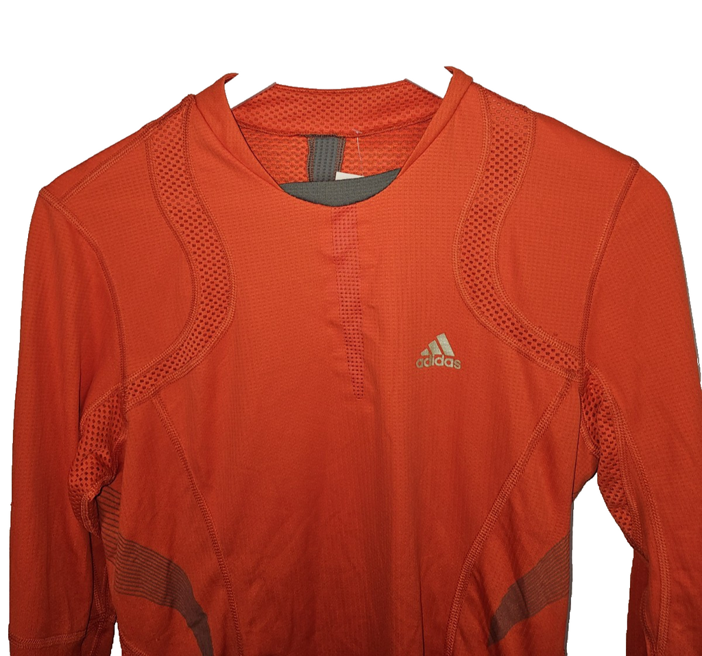 EK7434 Damen Langarmshirt von Adidas, orange, Gr.M1