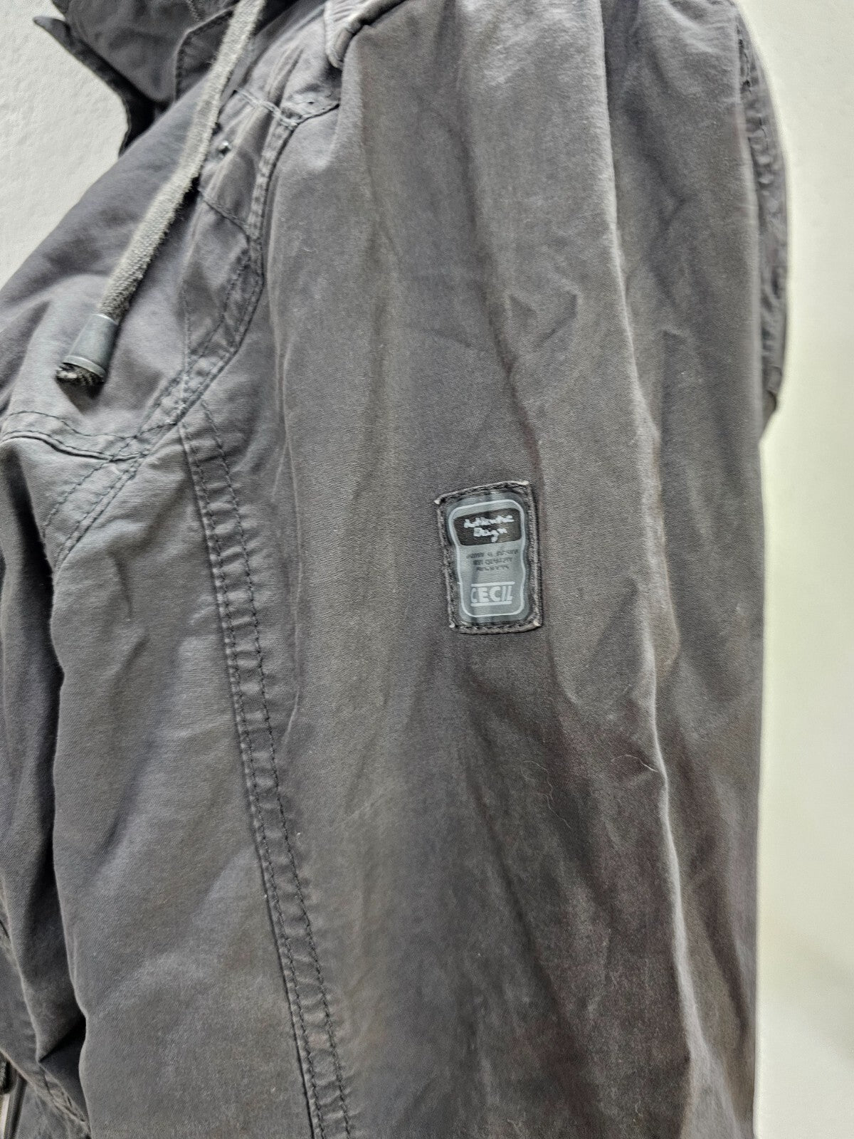 EK6337 Damen Parker von Cecil, grau, Gr. 2XL4