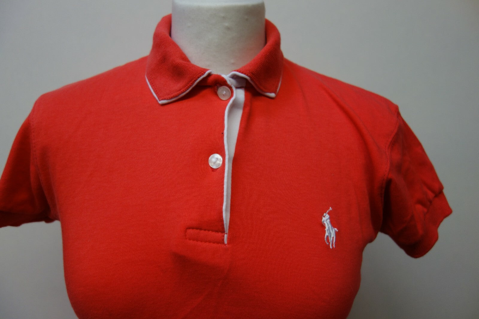 EK0352 Mädchen Poloshirt von Polo Ralph Lauren, koralle, M3