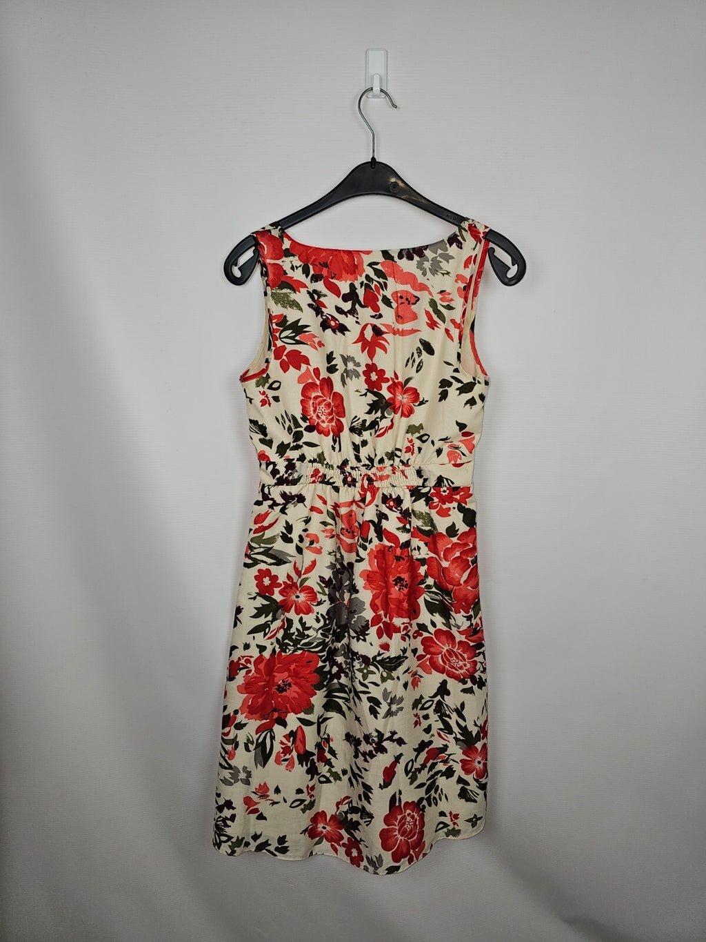 EK6448 Damen Kleid von Vero Moda, rot-grün-beige, Gr.S2