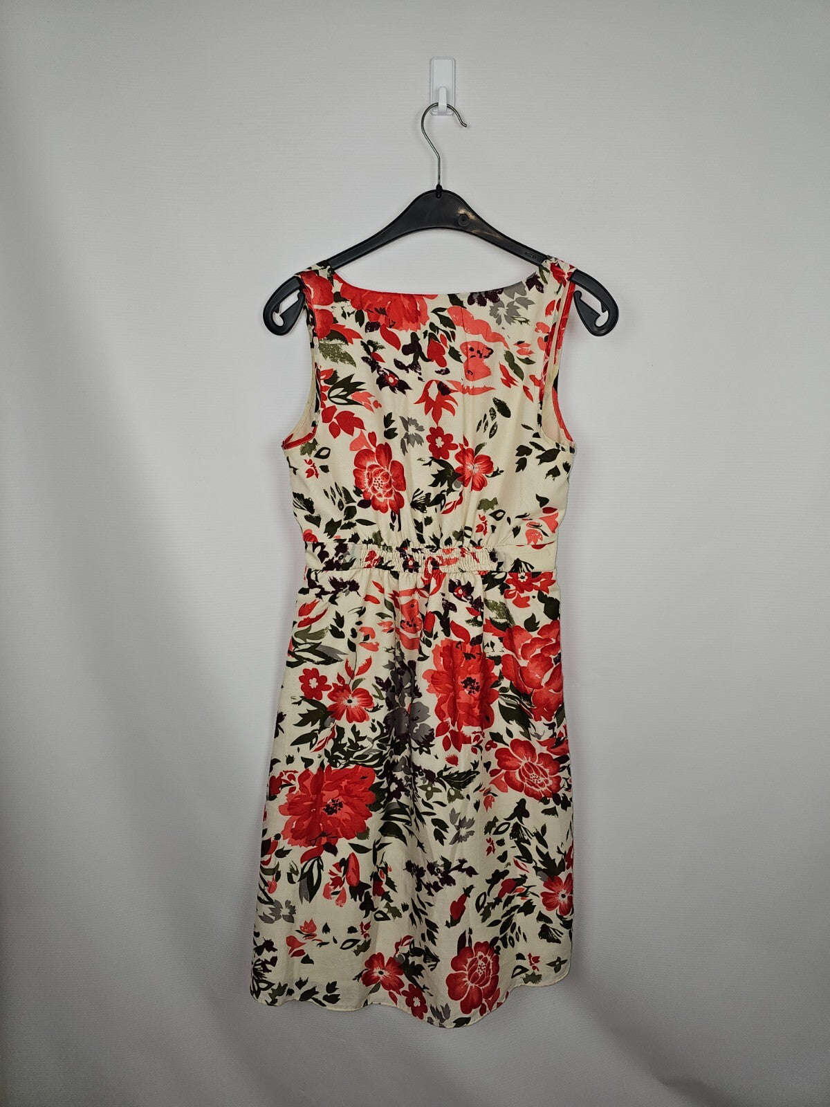 EK6448 Damen Kleid von Vero Moda, rot-grün-beige, Gr.S2