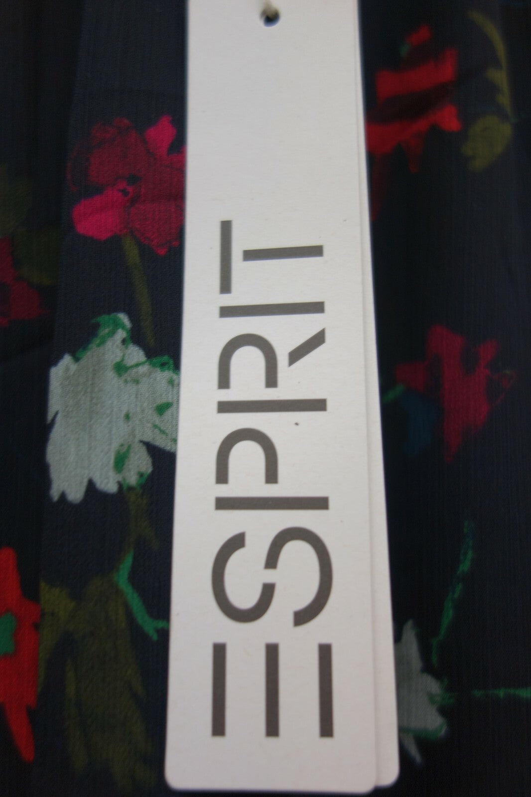 EK0741 Damen Rock von Esprit, schwarz mit Blumen, 342