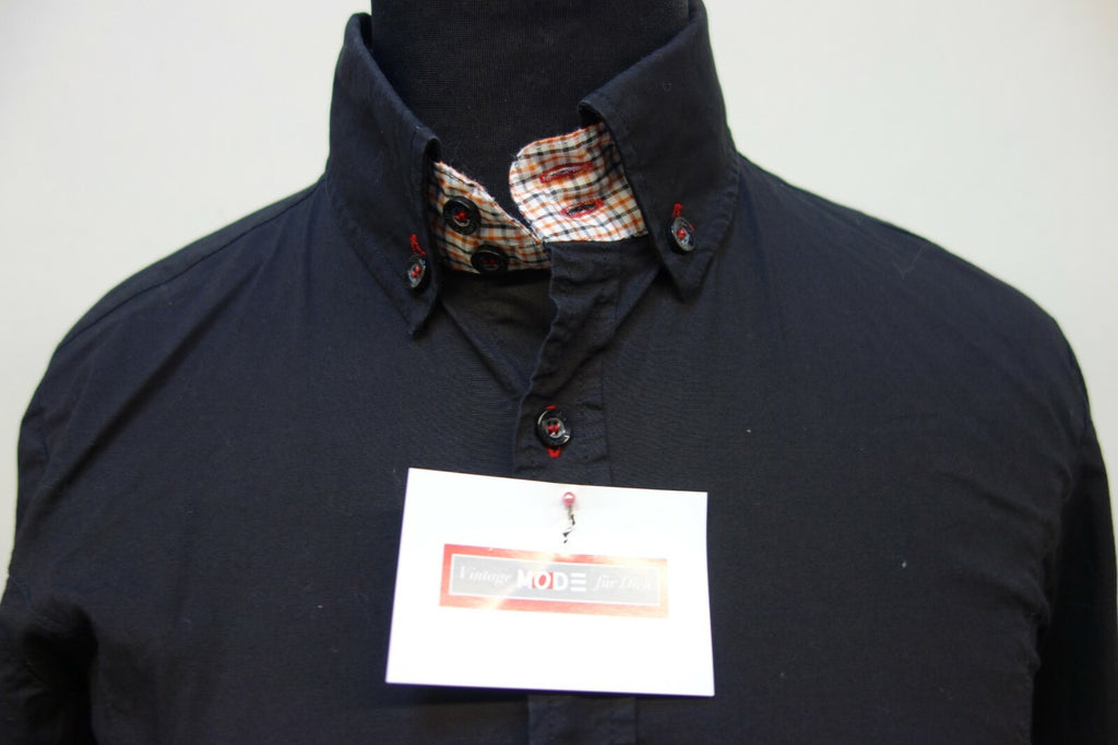 EK1247 Damen Bluse von Dablju by jiniy, schwarz, Gr. M1