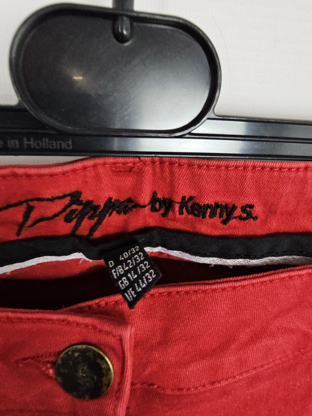 EK9084 Damen Jeans von Kenny S., Rot, Gr. 40/322
