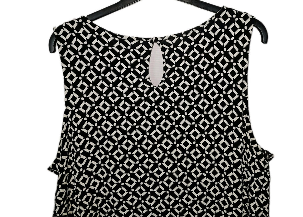 EK7724 Damen Kleid von Yessica, schwarz-weiß, Gr.XL4