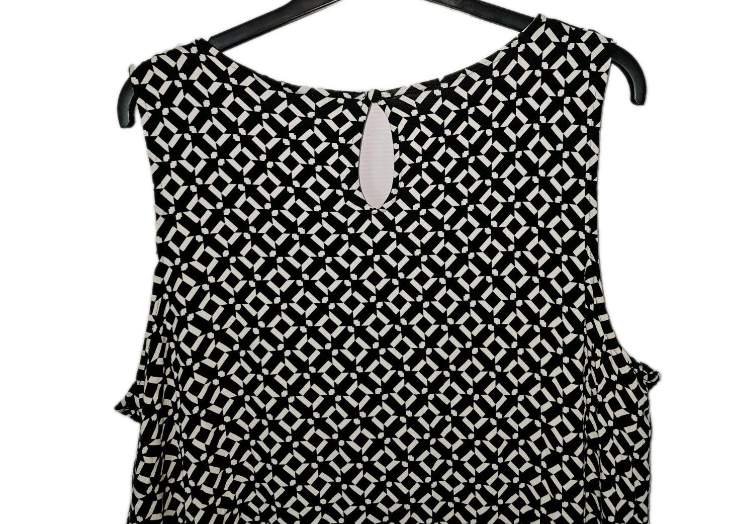 EK7724 Damen Kleid von Yessica, schwarz-weiß, Gr.XL4