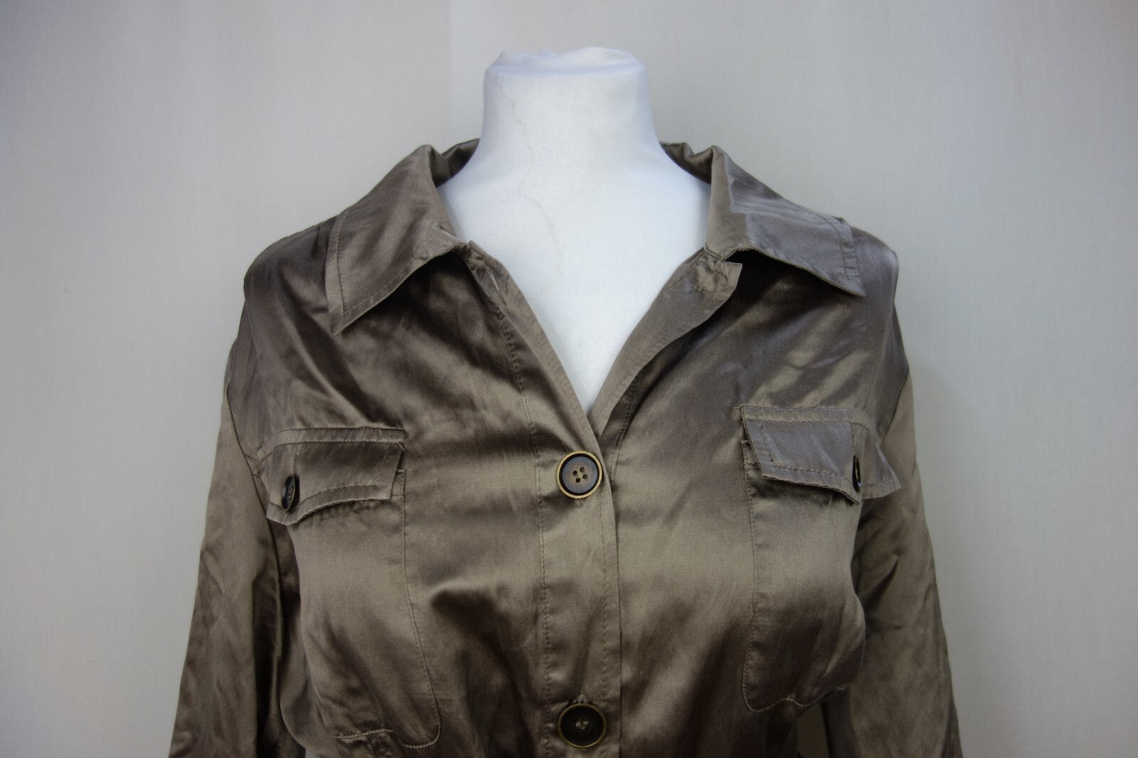 EK3948 Damen Bluse von Patrizia Dini, bronze, Gr.461