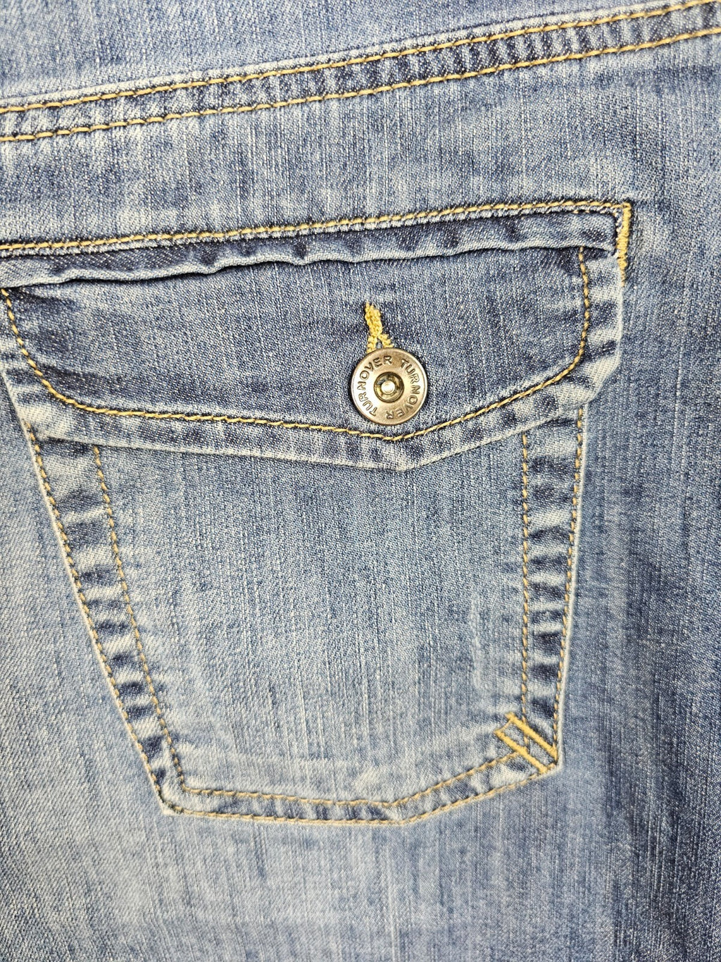 EK5512 Damen Jeansrock von Turnover, blau, Gr. 365