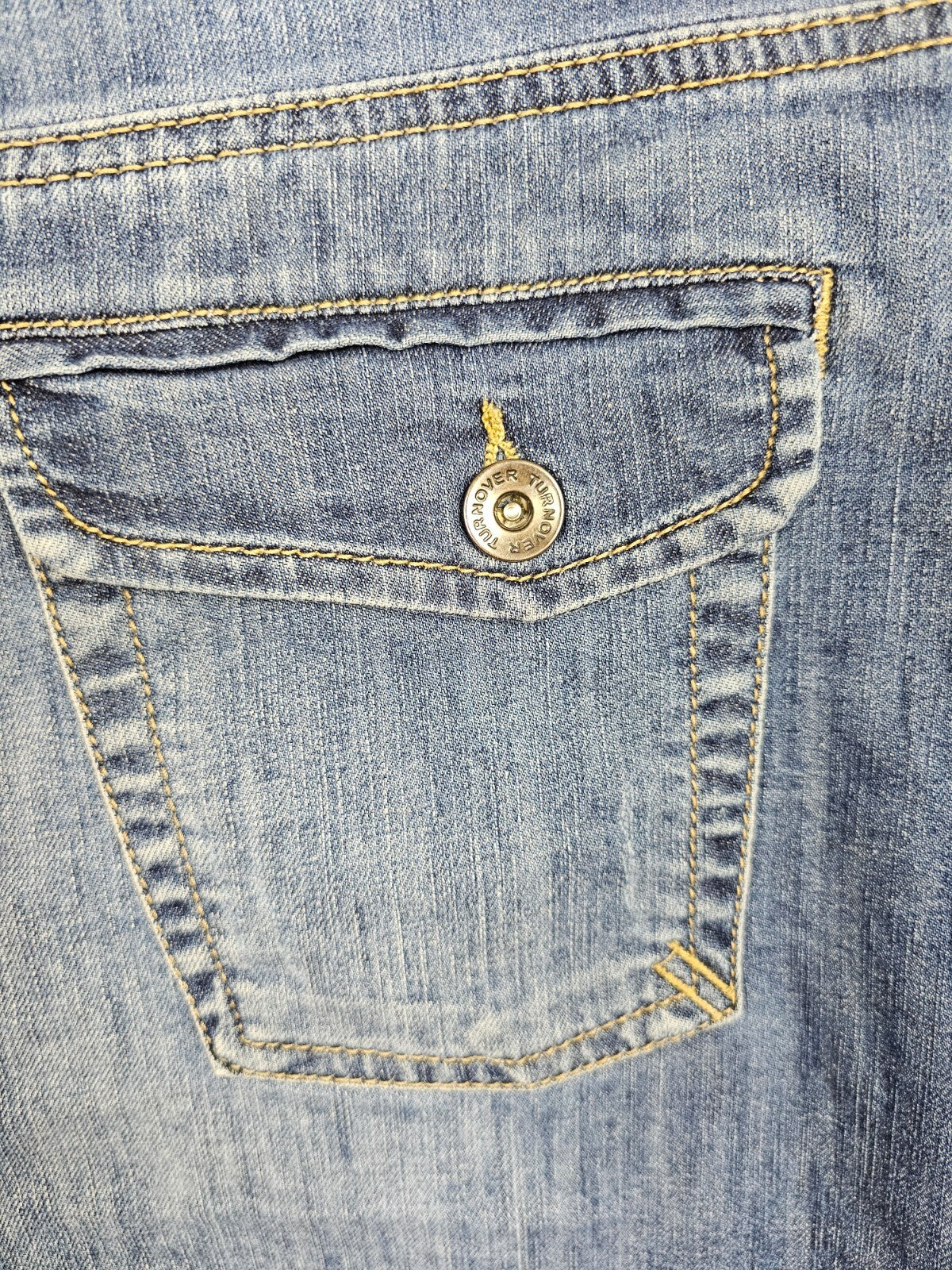 EK5512 Damen Jeansrock von Turnover, blau, Gr. 365
