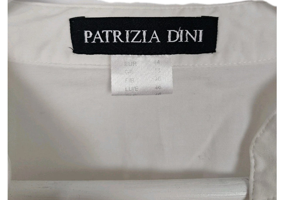 EK10883 Damen Bluse von Patrizia Dini, Weiß, Gr. 441