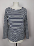 EK1321 Damen Pullover von Esprit, blau/weiß gestreift, Gr. M0