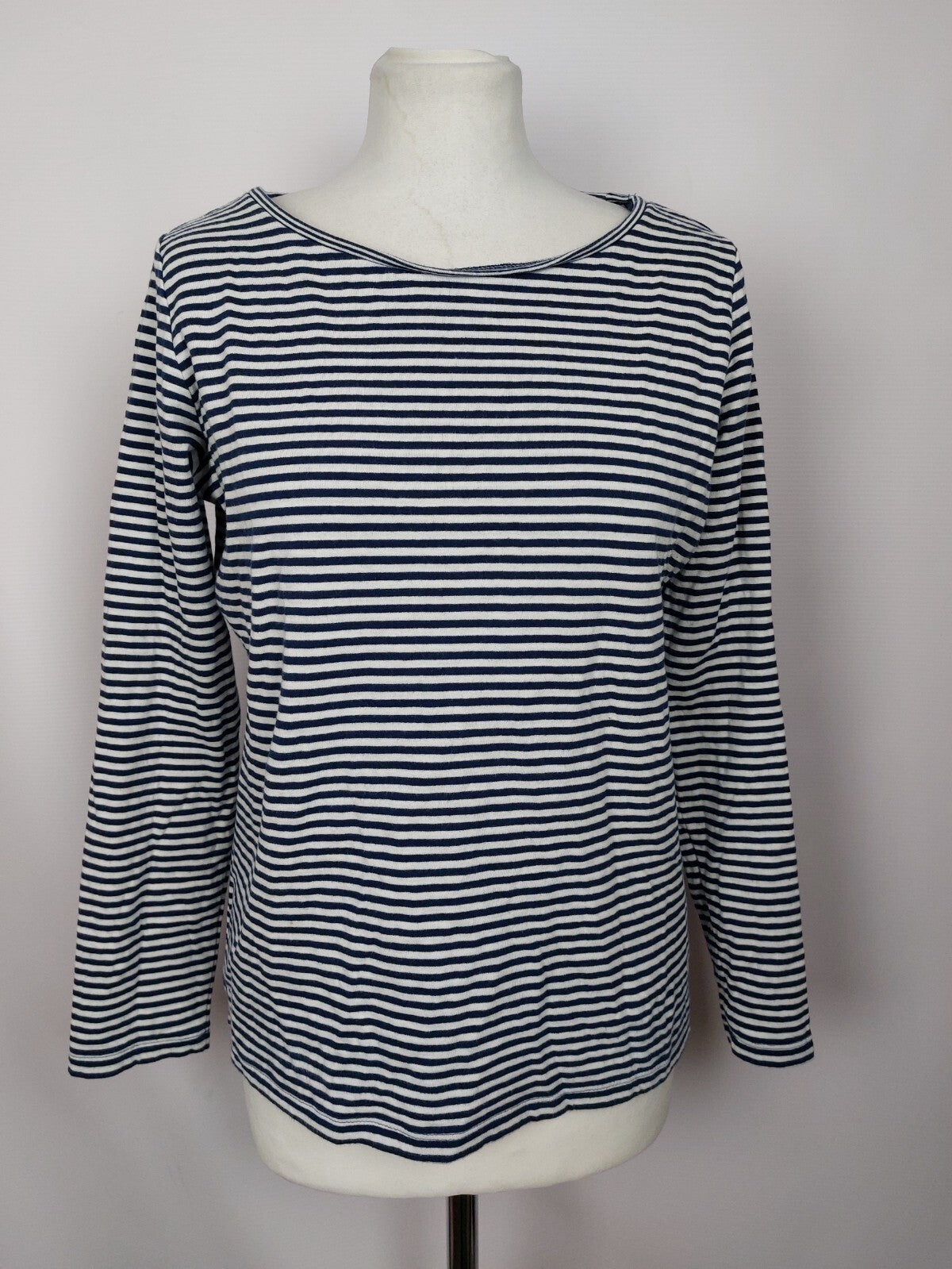 EK1321 Damen Pullover von Esprit, blau/weiß gestreift, Gr. M0
