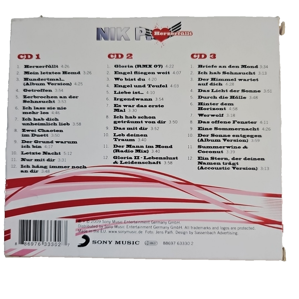 EB3196 Herzerfüllt von Nik P. | CD | Zustand gut1