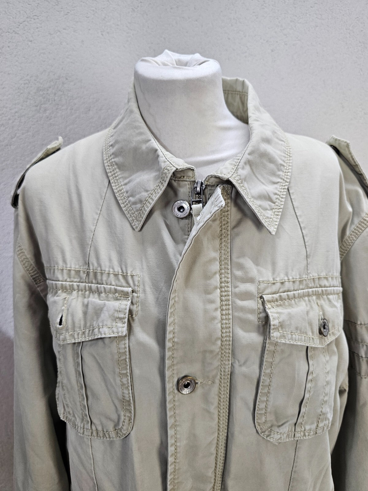 EK5269 Herren Jacke von Nils Sundström, beige, Gr. 521