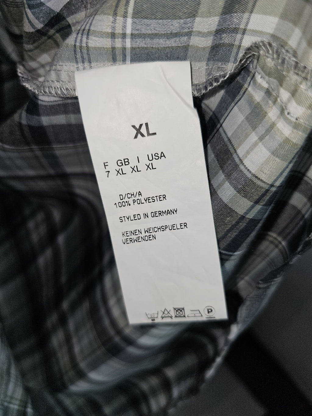 EK9065 Herren Hemd von Moorhead, Grün/grau, Gr. XL4