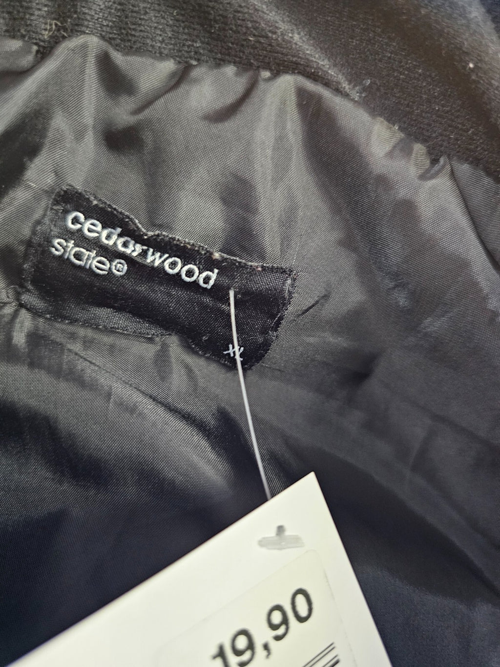 EK5848 Herren Weste von Cedar Wood State, schwarz, Gr. XL7