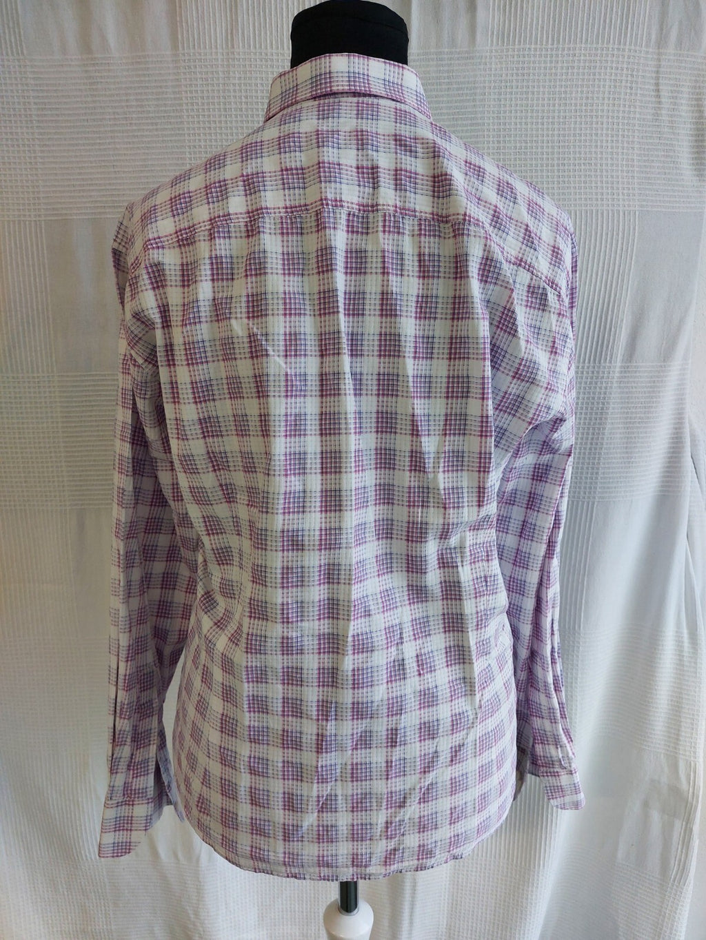 EK3205 Damen Bluse von di Stephano, weiß-blau-rosa, Gr.434